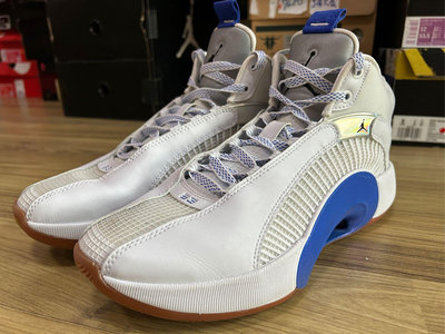 Nike 籃球鞋 Air Jordan XXXV SH 男鞋 明星款 避震 包覆 AJ35 運動 白 藍 DH3128100