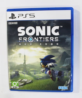 PS5 索尼克 未知邊境 音速小子 Sonic Frontiers (中文版)**(二手光碟約9成9新)【台中大眾電玩】