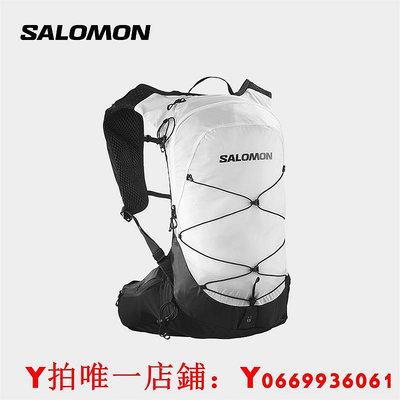salomon薩洛蒙戶外徒步背包黑白綠男女雙肩配件登山郊游透氣XT 15