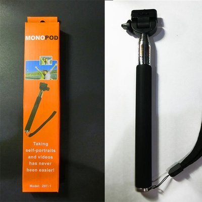 J004 Gopro SJ4000 運動攝影機 自拍桿 伸縮桿 手機自拍桿/伸縮式/通用型/迷你/自拍神器 送手機夾