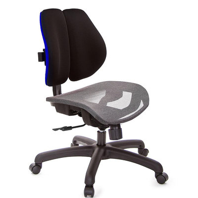 GXG 低雙背網座 電腦椅(無扶手) 型號2803 ENH