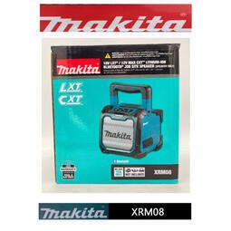 【專營工具】全新 Makita 牧田 XRM08 手提 藍牙音箱 充電式/交流電 12V/18V可用