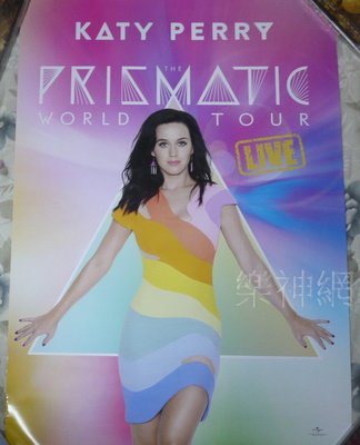 凱蒂佩芮Katy Perry 超炫光世界巡迴演唱會The Prismatic World Tour Live【原版海報】