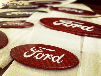 熱銷 Focus mk4 mk3.5 四代 3.5代 福特 Ford 碳纖維 正卡夢 carbon 車標logo福特 可開發票