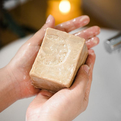 敘利亞手工古皂伴手禮天然橄欖油潔面 除螨沐浴香皂