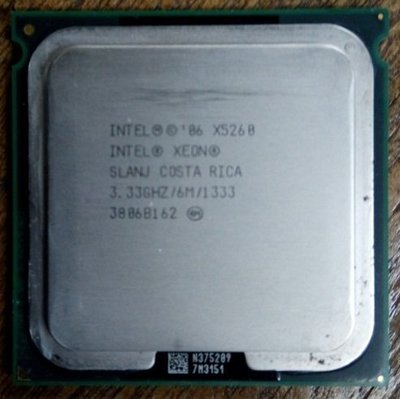 【大武郎】Intel 二手CPU Xeon X5260 3.33G/6M /1333 771