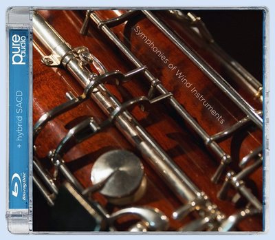 SACD+BD 2L Symphonies of Wind Instruments  挪威皇家海軍樂隊 - 管樂器交響樂