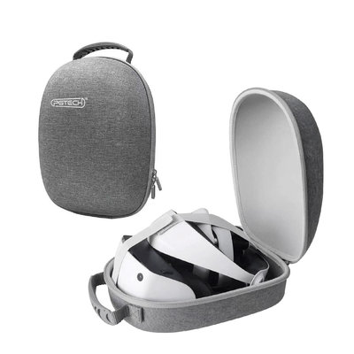 PS VR2便攜拉鏈手提收納包帶眼鏡保護罩收納袋魔術帶保護硬包