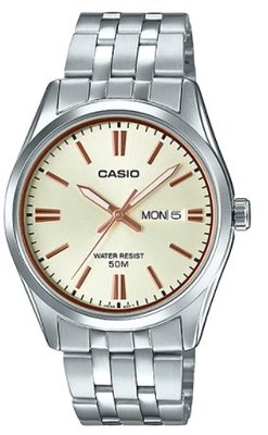 【天龜 】CASIO 簡潔優雅經典美感不鏽鋼腕錶 LTP-1335D-9A
