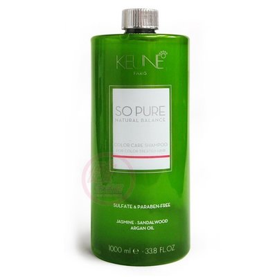 便宜生活館【洗髮精】肯葳KEUNE SO PURE系列 A4葵花子存色髮浴1000ml 染後護色專用 公司貨 (可超取