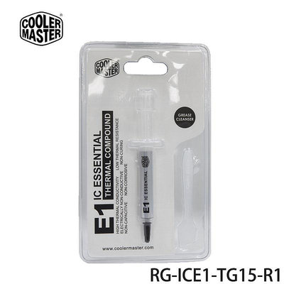 【MR3C】含稅 CoolerMaster IC Essential E1 散熱膏 (RG-ICE1-TG15-R1)