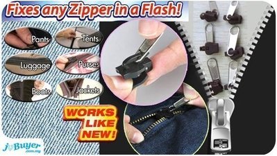 Fix A Zipper 神奇拉鍊頭 神奇萬用拉鍊頭 萬能拉鍊頭 (6入~大*2 中*2 小*2) 拉鍊