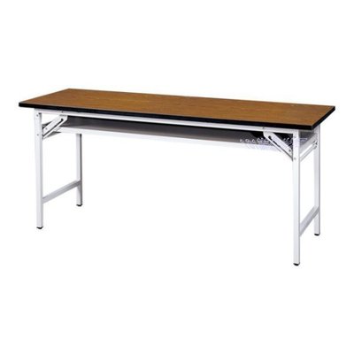 【〜101辦公世界〜】2.5*6尺木紋直角型折合式會議桌、工作桌、上課桌、員工餐廳桌