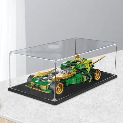 特價！LEGO勞埃德的高速連發夜行戰車70641亞克力展示盒透明盒子防塵罩