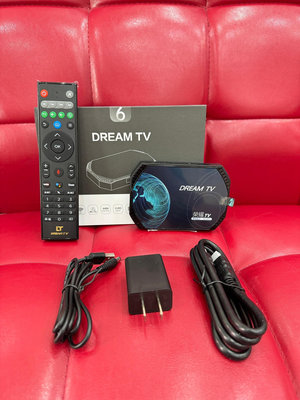 【艾爾巴二手】Dream TV 夢想盒子6代《榮耀》 4G+32G #二手電視盒 #保固中 #桃園店323C4