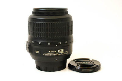 【台南橙市3C】Nikon AF-S DX 18-55mm f3.5-5.6 G VR 公司貨 二手 單眼鏡頭 #85557
