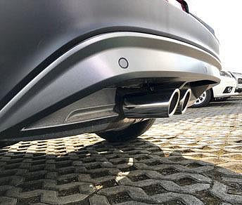 福斯 VW 17-20年 TIGUAN 尾飾管 TIGUAN 排氣管 TIGUAN 裝飾尾管 不鏽鋼
