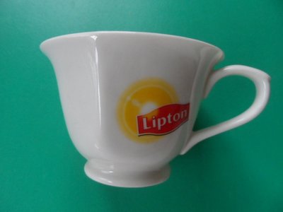 大熊舊書坊-Lipton 立頓 心享受奶茶杯 咖啡杯下午茶杯 本賣場有5個 每個60元-.A1