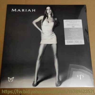 military收藏~現貨# 瑪麗亞凱莉 Mariah Carey #1's 限量 2LP黑膠唱片 全新未拆