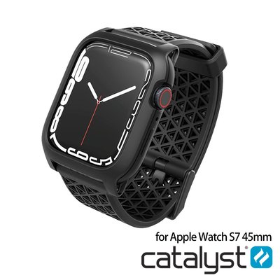 【原廠公司貨】CATALYST Apple Watch S8/S7 45mm 41mm 耐衝擊防摔保護殼(含錶帶)