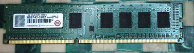 M11 Transcend 2GB 1RX8 DDR3 1333U 單面顆粒 桌上型電腦專用記憶體
