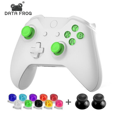 ABXY手柄替換按鈕 用於 Microsoft Xbox One 遊戲手柄備用套件 適用於 Xbox One S