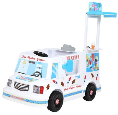 高級胖卡兒童電動車-可玩(冰淇淋/燒烤/漢堡)