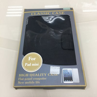 【全國二手傢俱館】*新品*CLASSIC CASE Pad mini 2代 黑色布面平板保護套/手機平板周邊配件