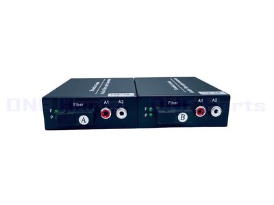 OHZ-T/R1SA 1路雙向聲音光電轉換器 音頻光端機1路 廣播話筒聲音傳輸器 光纖收發器延長 光端機 雙向光纖收發器