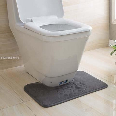 浴室地毯 馬桶地墊U型墊衛生間腳墊浴室吸水廁所防滑墊門墊套裝lif3806