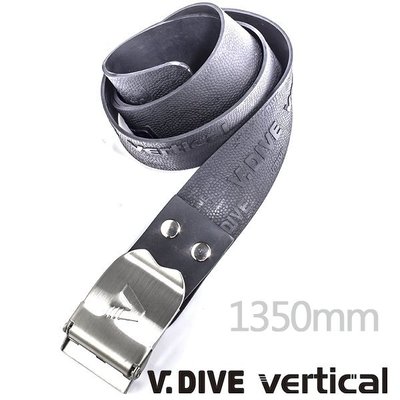 台灣潛水 － V.DIVE VF-R01 配重帶 (304鐵扣+橡膠條帶1350mm)