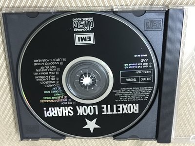 【李歐的音樂】英國EMI唱片1988  ROXETTE LOOK SHARP CD 無IPFI 英國UK版