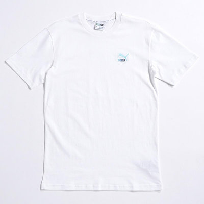 PUMA 流行系列 Classics Denim 短袖T恤 男款 短T T恤 E.SO瘦子同款 53736802 歐規