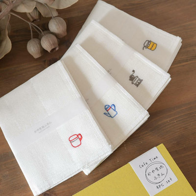 【現貨】日本製 和風素色家事布 4入禮盒 蚊帳紗布 抹布 KAYA KIYOI