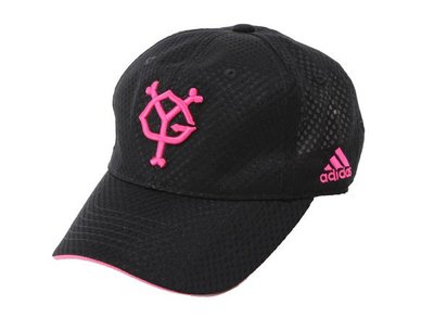 貳拾肆棒球-日本日職讀賣巨人粉色不織布球帽Adidas製造