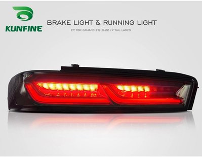 現貨 適用于雪佛蘭Camaro 2015-2017 LED尾燈總成 汽車剎車后轉向燈