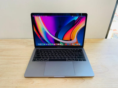 台中 2019年 MacBook Pro 13吋 i5 (2.4) 8G 256G 太空灰 灰色 111次 沒有盒裝