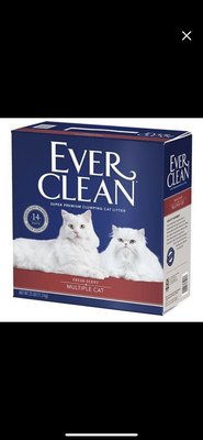 🈵️免運🈵️ 美國 Ever Clean 藍鑽 強效抗菌結塊貓砂 25LB 🐱