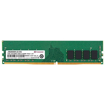 新風尚潮流 【JM2666HLB-8G】 創見 JET RAM 8GB DDR4-2666 桌上型 記憶體