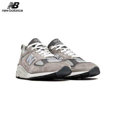 8折New Balance 990v2 紐巴倫復古慢跑鞋D楦NB990 元祖灰M990GR2/BK2