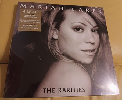 (現貨,歐版,全新未拆)瑪麗亞凱莉/藏愛(4LP黑膠) Mariah Carey/The Rarities (4LP)