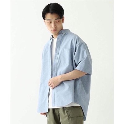 20ss BEAMS JAPANESE FABRIC 寬版牛津襯衫 cityboy ssz AH 自用美品