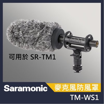 Saramonic 楓笛 TM-WS1 麥克風戶外防風毛套 麥克風 戶外用 兔毛 防風罩 屮W1 V6