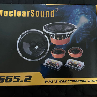 試用價頂級高cp值德國NUCLEARSOUND ES65.2 6.5吋2音路喇叭非GENESIS FOCAL morel