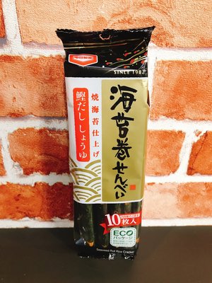 日本餅乾 海苔捲 日系零食 龜田 海苔米果