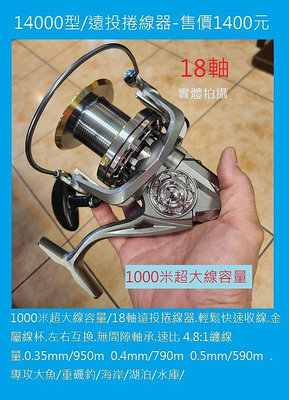 14000型/遠投捲線器-售價1400元