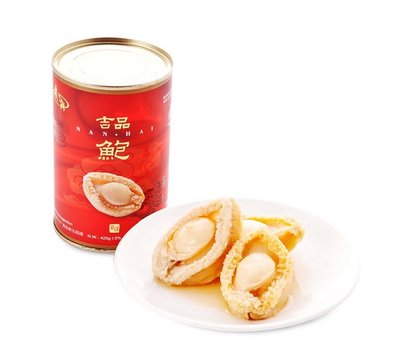 👍南海👍吉品鮑魚罐(清湯) 超值5粒裝 固形量200g 台灣生產ABALONE #八月節#團圓飯#硬菜 5頭鮑 拜拜