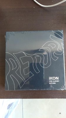 KON 第二張專輯「Return」(韓國進口BLACK版) 全新未拆CD