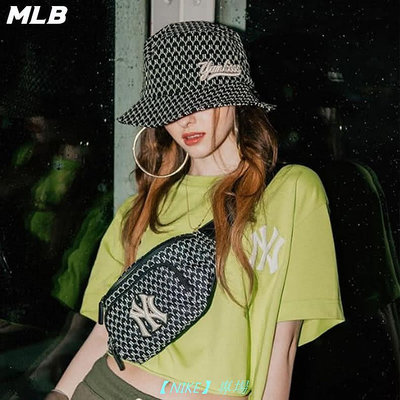 【NIKE 專場】耐吉MLB 漁夫帽 MONOGRAM 老花系列 紐約洋基隊 (3AHTH101N-50BKS)【官方超值優惠】