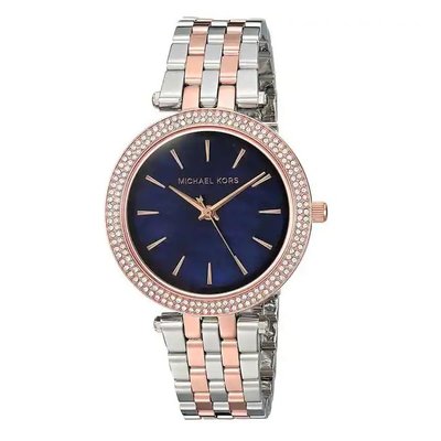 【美麗小舖】MICHAEL KORS 33mm MK3651 玫瑰金/銀鋼錶帶 女錶 手錶 腕錶 晶鑽錶 MK-現貨在台